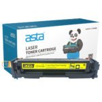 Toner Cartridge for HP Printer, Asta	204A CF512A