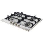 BOMPANI B/IN HOB 60CM, 4 GAS, LATERAL KNOBS BOMPANI-BO213LF