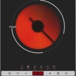 NOBEL INFRARED COOKER BLACK SINGLE RING 2000W 6month warranty NOBEL-NIC10