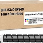 Toner Cartridge for CANON Printer, Asta	GPR-53/C-EXV49 Black