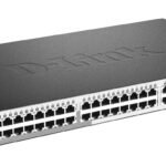 48 Port Switch D-Link DGS-1210-52 48-Port 10/100/1000 Base-Twith 4 SFP Smart Switch