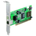 Gigabit Network Card PCI slot D-LINK DGE-528T 10/100/1000Mbps PCI-bus Gigabit Network Card