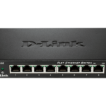 8 Port Switch D-Link DES-108 8 port 10/100 unmanged switch- METAL CASING RACK MOUNTABLE