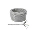 CAT6 UTP CABLES UTP CAT6 23AWG,SOLID,305M/ROLL GREY