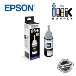 EPSON T6641:  Black ink bottle (70ml) for L100, L200, L210, L355 Printer