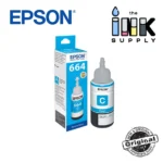 EPSON T6642:  Cyan ink bottle (70ml) for L100, L200, L210, L355 Printer