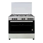 NOBEL GAS COOKER INOX 90X60 CM 5 GAS BURNERS NOBEL-NGC9696