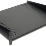 APC AR8105BLK fixed Shelf -50lbs/23kg, Black