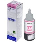 EPSON T6736: Light Magenta Ink Bottle (70 ml) for L800 Printer