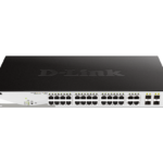 POE 24 Port Switch D-Link DGS-1210-28P/E POE 24-Port 10/100/1000BaseT PoE + 4 Gigabit SFP ports Web Smart POE 24 Port Switch ,