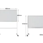 White Board-Wall Mountable	OP BOARD WHITE DOUBLE 90X60CM, N9060-D Model No: Office Point 13OPS0338