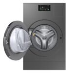 Bespoke AI Laundry Combo™ All-in-One 5.3 cu. ft. Ultra Capacity Washer and Ventless Heat Pump Dryer in Dark Steel