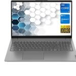 Lenovo V15 Gen 3 Business Laptop, 15.6" FHD Display, Intel Core i7-1255U, 16GB RAM, 512GB SSD, Wi-Fi 6, Bluetooth, HDMI, RJ-45, Webcam, Windows 11 Pro, Black