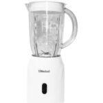 NOBEL-NB111L NOBEL TABLE TOP BLENDER WHITE 1.2 LITRES 300W WITH GRINDER CUP STAINLESS STEEL