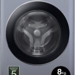 Nobel Front Loading Washer Cum Dryer Dark Silver 8 Kg/ 5 Kg 1400Rpm Stainless Steel Drum Inverter Bldc Motor Nwm860Fs"Min 1 year manufacturer warranty"