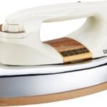 NOBEL-NDI707 NOBEL IRON HEAVY DUTY CREAM 1000-1200W 2KG GOLDEN TEFLON COATED SOL NOBEL-NDI707