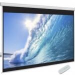 Projector screen 240x240 electric