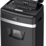 BONSEN Shredder for Office, 120-Sheet Auto Feed Paper Shredder, Micro Cut Paper Shredders for Home Office Use, 30 Minutes/High Security Level P-4/6 Gallon Bin (S3110)
