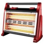Quartz Heater MH301	 Mika Brand 	 1 Year Warranty  MIKA Quartz Heater, 800-1600W, Red & Black MH301