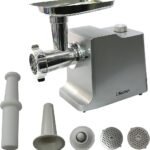 Nobel Meat Grinder Silver Full Metal Gear 2 Speed + Reverse Function Full Copper Motor With Accesories NMG3000