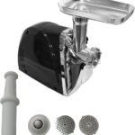 Nobel Meat Grinder Black Copper Motor Reverse Stainless Steel Blade Anti Slip NMG205