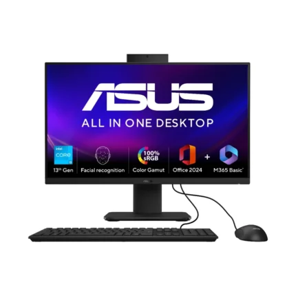 Asus AIO V440VAK Ci3-1315u-8GB-512GB-DOS-24inch Display, Windows 11 Pro, Office 2024 Pro Plus